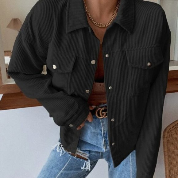 Minimalist CORDUROY BUTTON DOW JACKET  FALL WINTER - Picture 4 of 7